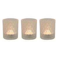 Aroma Clear Lustre 3 Tealight & Votive Holder Set Extra Image 1 Preview